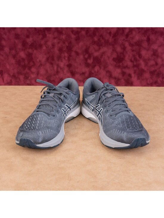 Asics Men Gel Kayano 27 1011A767 Grey Fabric Running Shoes Sneakers sz 11